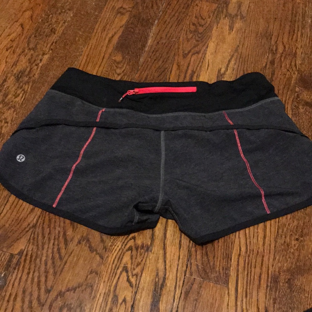 Lululemon Speed Shorts Grey